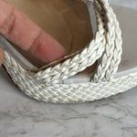 Raye  ladies white rope platform heels with straps size 7.5 Photo 11