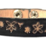 Handmade/Handcrafted Genuine Leather Snap Closure Black Photo 0