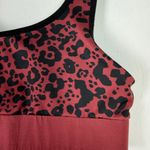 Ultracor COR designed by Leopard-Print Sports Bra Red Size Small S EUC Photo 3