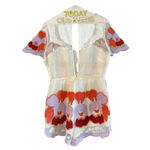 L'ATISTE by Amy Floral Cut-Out Romper Size Large Photo 6