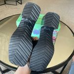 Forever Young NIB Black Jelly Heel Sandals Photo 11