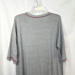 Dreams Co Roamans Plus Size 18W 20W Nightgown Gray Sleep Shirt Short Sleeve 448 Gray Photo 6