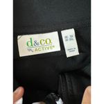 Denim & Co . Active Zip-Front French Terry Tunic Jacket Black 3X NWOTd Photo 5