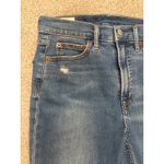 Gap  Cigarette High Rise Raw Hem Straight Leg Jeans, sz 4 (27) Photo 3