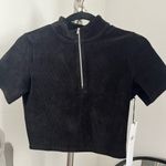 Alo Yoga New  Micro Corduroy Winter Break Mock Neck Photo 2