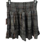 Self Esteem  Flare Plaid Mini Skirt Photo 2