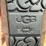 UGG  Men 7 Women 8 Ascot Slipper Brown Moccasin Wool Slip On Comfort Cozy Shoes Photo 5