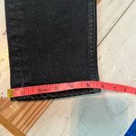 RE/DONE  90s High Rise Ankle Crop Size 28 Onyx Fade Button Fly Stretch Photo 13