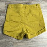 H & M Mustard Yellow Women's Shorts Size 10 Photo 1