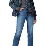 Zadig & Voltaire Viking Jac Glam Navy Jacquard Blazer Size 42 Photo 0