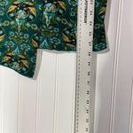 Fashion Bug Plus Size 18/20 Green Boho Tunic Top Asymmetrical Hem Sequin Waist Photo 4