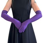 Vintage Purple Stretch Long Elbow Photo 0