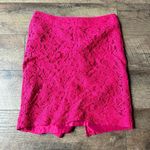 Merona Pink Lace Pencil Skirt. Size 2 Photo 0