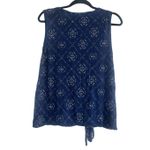 Lucky Brand ✨ Women's Printed Tie Front Sz Large Tank Top✨ Photo 6