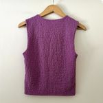 Abercrombie & Fitch  Bubble Knit Tank Sz M Photo 3