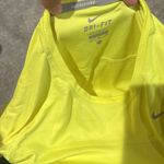Nike  Running Dri-Fit Neon Yellow‎ short sleeve tshirt size XL Photo 5