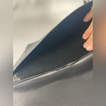 Flat cross body purse black with‎ zipper Photo 5