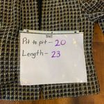 Evan Picone Evan-Picone Blazer 12 Black Gold White Tweed Lined Pockets Jacket Photo 7