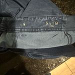 White House | Black Market  the crop soft denim ankle zip jigger size 4 EUC Photo 4