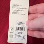 Calia By Carrie Underwood Elevate Herringbone Funnel Neck Red/Maroon Size XS Red Photo 4