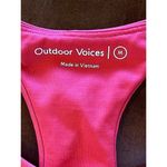 Outdoor Voices Outdoor‎ Voices Red Racerback TechSweat Crop Tank Top Size M Photo 7