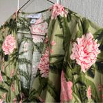 Agua Bendita x Target NWOT Linen Peony Print Tie Wrap Cropped Top Women’s S Photo 3