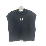Under Armour UA Rival Terry Womens XS Black Sleeveless Hoodie New Photo 1