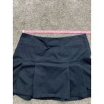 H&M Black Pleated Mini Skirt Women’s Size 8 – 100% Cotton Photo 2