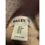 BAILEY 44 Cream Fuzzy Mock Sleeveless Sweater M boho Capsule classic elegant y2k Photo 2