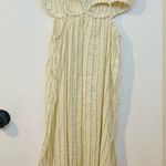 l*space L* Rafael Cover-Up Dress Sz L NWT! Tapioca. Side Slit Maxi With Cutouts Photo 4