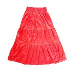 Quince  Tiered Maxi Skirt size Medium Photo 2