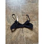 SKIMS Cotton Jersey Underwire Bra Soot Size 34A Photo 3