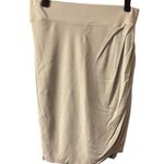 Helmut Lang  HELIX JERSEY TWIST SKIRT Photo 0