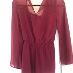South Boutique Crimson red romper Photo 1