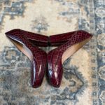 Pura López Burgundy Heeled Pumps Size 40/9 Brown Photo 2