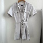 Rails  Georgie Playsuit Romper Denim in Stone Ivory S Small Photo 2