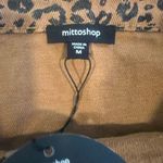 None Denim like leopard print‎ skirt with pockets NWT size Medium Photo 3