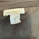 Garnet Hill Sweater Top Women’s LG Gray Silk Blend Lagenlook Oversized Dolman Photo 4