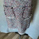 Jade Melody Tam Confetti Tweed Sleevless Sheath Dress Knee Length size S Red Photo 3