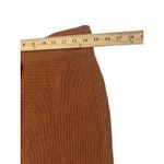 Anthropologie 525 Medium Burnt Orange Women's Elastic‎ Waist Knit Skirt #O9 Photo 2