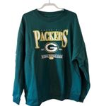 Green Bay Packers NFL Women's Rhinestone Sleeve Sweatshirt Green Size Small Photo 9