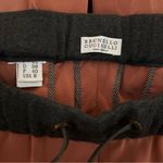 Brunello Cucinelli  Silk Blend Cropped Jogger Pants Size 8 Photo 8