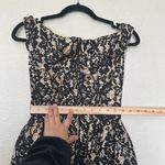 House Of CB 'Charming' Black Gold Lace Off Shoulder Midi Gown NWOT size XS $329 Photo 9