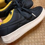 Nike Air Force 1 LX Low Top Sneakers Black/Yellow Women's 8.5 AF1 streetwear Photo 2