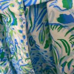 Lilly Pulitzer EUC LILY PULITZER GUILIANA MAXI DRESS WO SIZE 10 BELTED POCKETS JUNGLE ANIMALS Photo 5