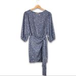 VICI NWT -  Exclusive w/ FATE - Ash Blue Long Sleeve Dress Faux Wrap - Small Photo 5