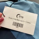 Zyia NWT Shades of Blue Luxe 2-in-1 Tank L Photo 5