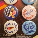 Netflix Stranger Things  Scoops Ahoy Set of 6 Buttons Photo 3