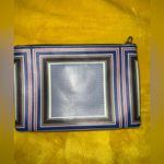 J.Crew  Striped Multicolored Clutch Photo 2