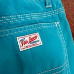 Vintage Ralph Lauren Polo Aqua Blue Contrast Stitch Flare Jeans Size 6 Photo 7